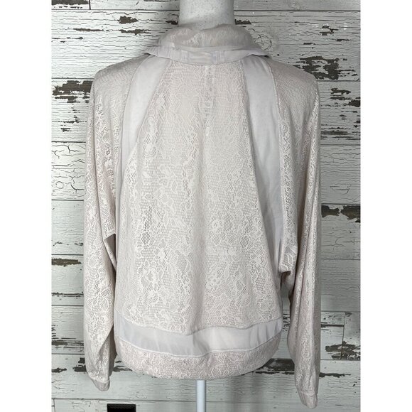 LULULEMON In Depth Lace Jacket in Light Chrome Sz 6 W3CDDS EUC - Picture 5 of 10